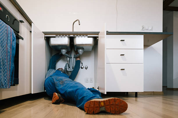 Professional Leak Detection technician working in Franklinville, NJ